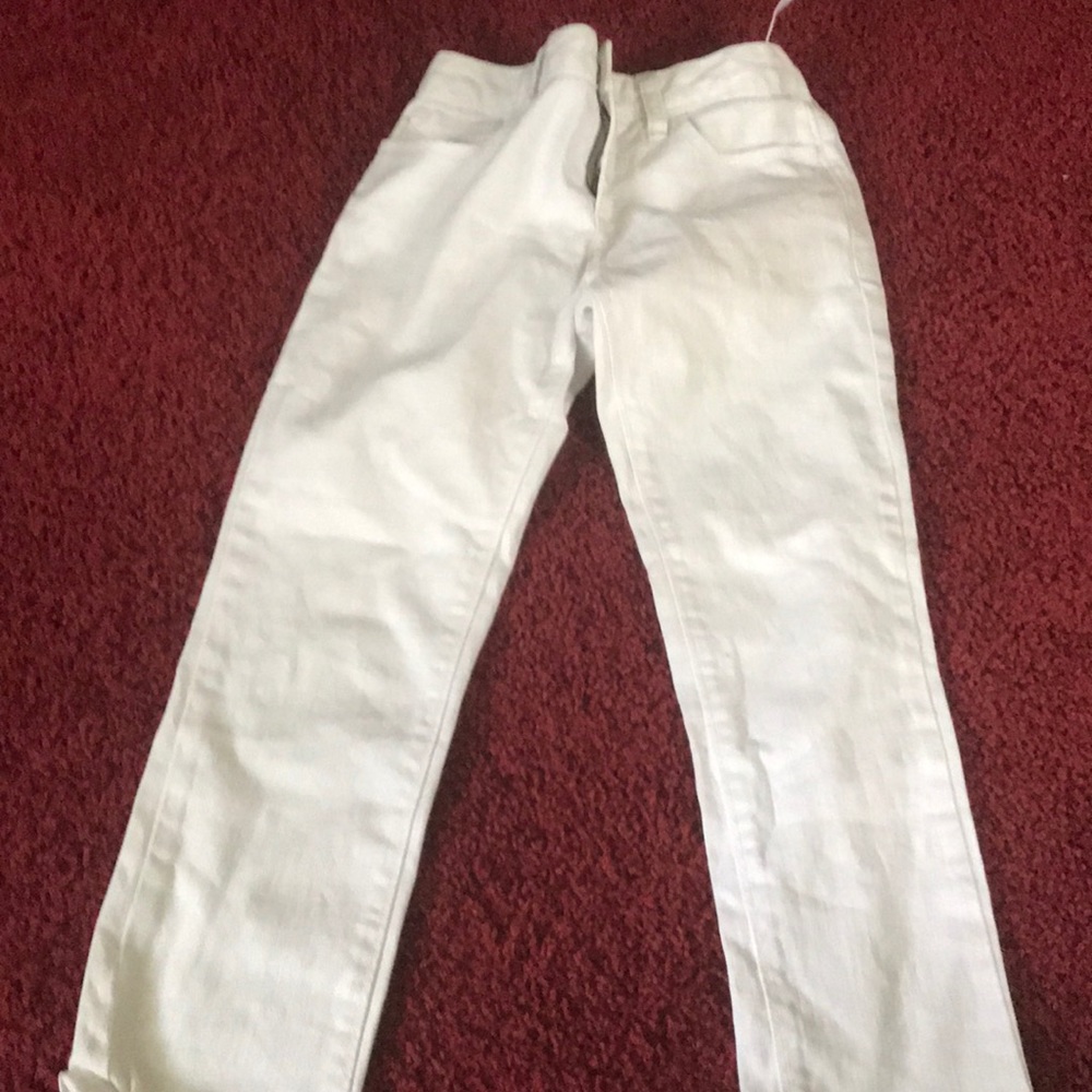 White jeans